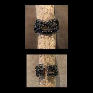 Wire Wrap Cuff Bracelet